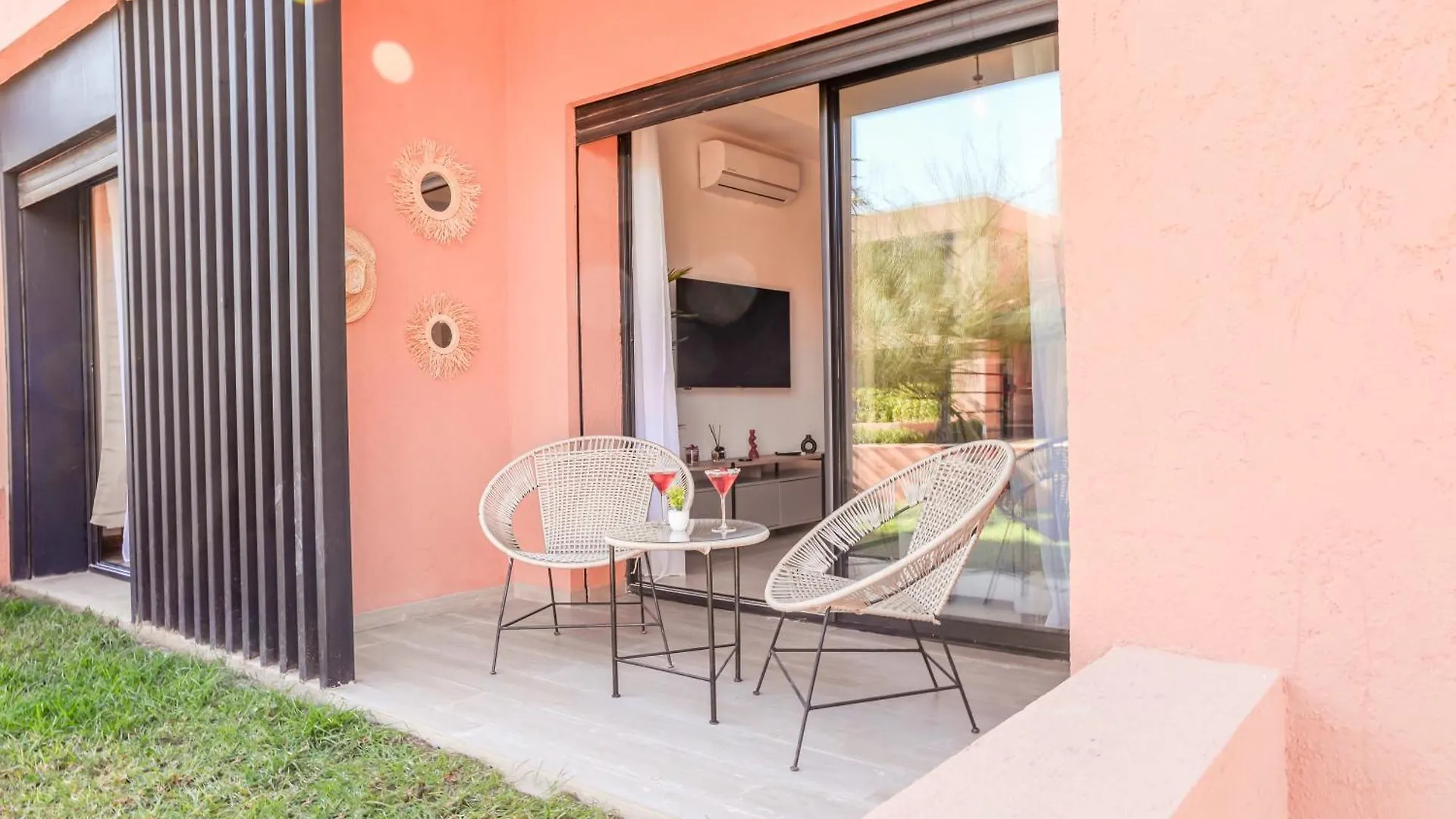 Lina Cosy - Clim, Wifi, Jardin A 10Min De L'Aeroport Apartment Marrakesh