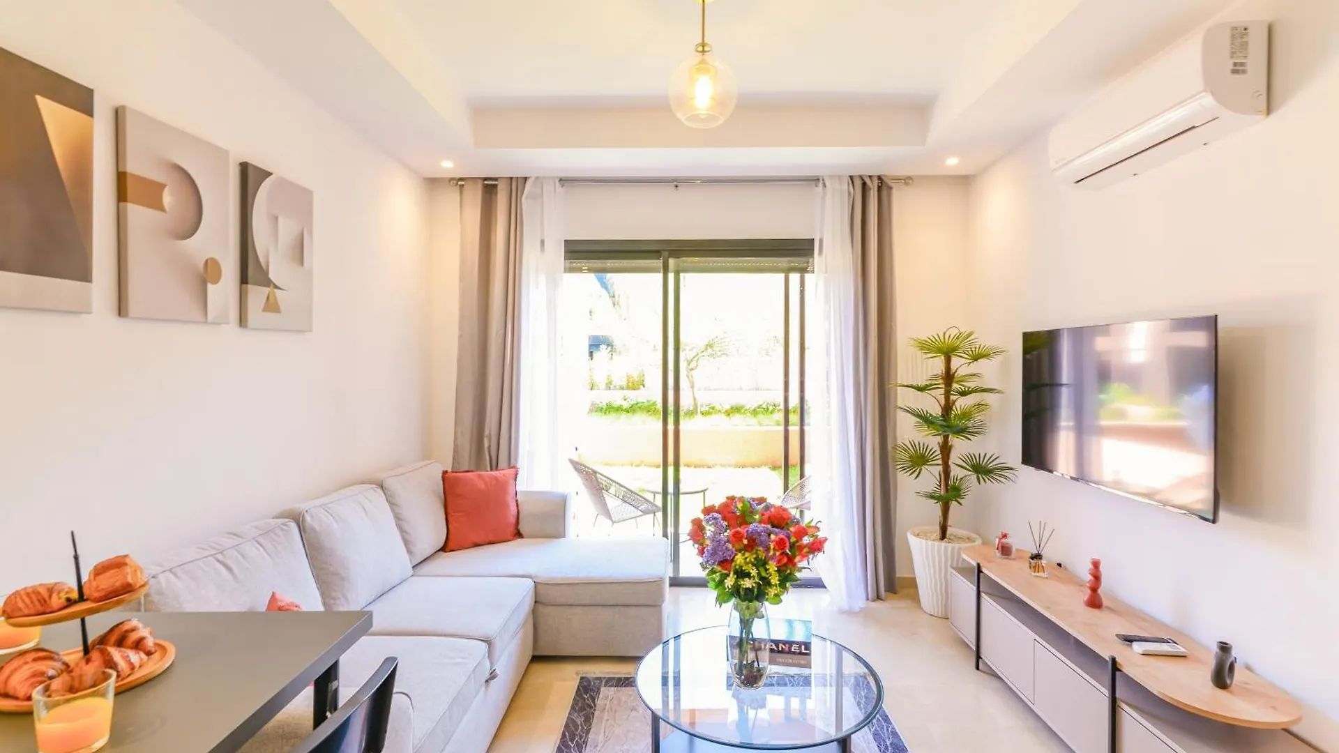 Lina Cosy - Clim, Wifi, Jardin A 10Min De L'Aeroport Apartment Marrakesh
