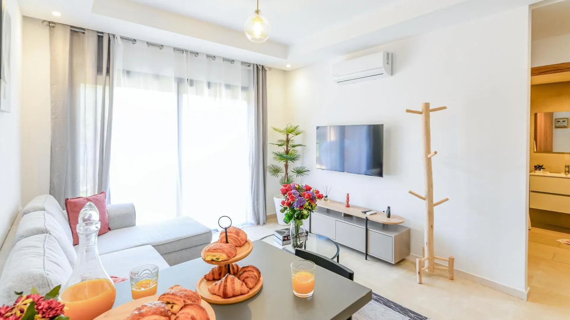 Lina Cosy - Clim, Wifi, Jardin A 10Min De L'Aeroport Apartment Marrakesh
