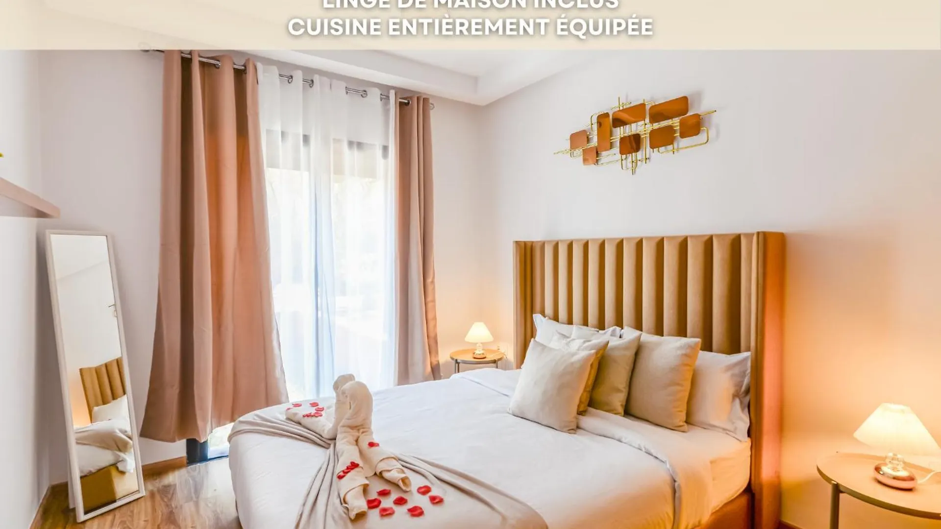 Lina Cosy - Clim, Wifi, Jardin A 10Min De L'Aeroport Apartment Marrakesh