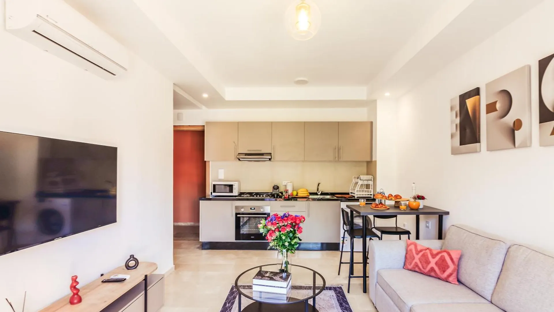 Lina Cosy - Clim, Wifi, Jardin A 10Min De L'Aeroport Apartment Marrakesh